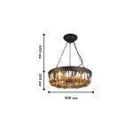 Подвесная люстра Favourite 1657-6P Amber