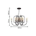 Подвесная люстра Favourite 1676-12P Drolling