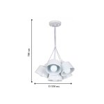 Подвесная люстра Favourite 1681-6P North Tulip