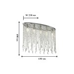 Потолочная люстра Favourite 1692-5C Rain