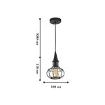 Подвесная люстра Favourite 1719-1P1 Ellipse