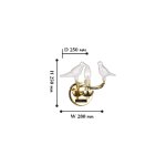 Настенный светильник Favourite 1750-1W Pajaritos