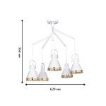 Люстра Favourite 1756-5U Helix