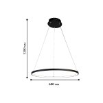 Люстра светодиодная кольцо Favourite 1764-6P Giro