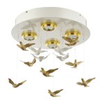 Люстра с птичками Favourite 1782-4U Rudel