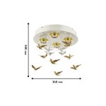 Люстра с птичками Favourite 1782-4U Rudel
