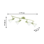 Потолочный светильник Favourite 1794-4U Gumbata