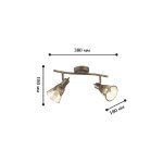 Потолочный светильник Favourite 1795-2U Gumbata