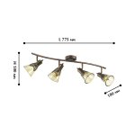 Потолочный светильник Favourite 1795-4U Gumbata