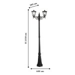 Уличный светильник Favourite 1817-2F Colosso