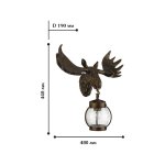 Светильник настенный лось с рогами Favourite 1848-1W Hunt