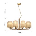 Люстра Favourite 1860-10P Birra