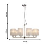 Подвесная люстра Favourite 1861-10P Birra