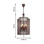 Люстра Favourite 1885-6P Burg