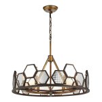 Люстра "соты пчел" Favourite 1904-6P Honey 