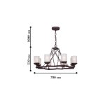 Люстра Favourite 1923-8P Candela