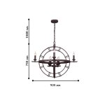 Люстра Favourite 1925-8P Orologio