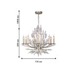 Подвесная люстра Favourite 1932-9P Feerie