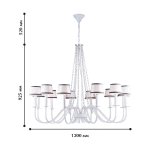 Люстра Favourite 1936-12P Forte