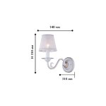 Настенный светильник бра Favourite 1940-1W Luminous