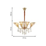 Люстра Favourite 1943-8P Lotos