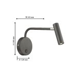 Настенный светильник Favourite 1960-1W Murum