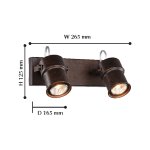 Настенный светильник Favourite 2025-2W Arcu