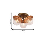 Потолочный светильник Favourite 2027-3U Farola