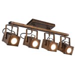 Система 2в1 (потолочный / подвесной светильник) Favourite 2037-4U Foco