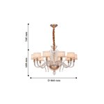Люстра подвесная Favourite 2054-10P Clementine