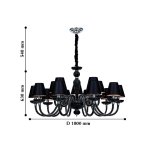 Люстра подвесная Favourite 2055-15P Cleopatra