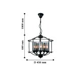 Люстра подвесная Favourite 2057-5P Kiara