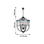 Люстра подвесная Favourite 2058-8P Banker