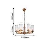 Люстра подвесная Favourite 2060-7P Assembly