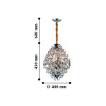 Люстра подвесная Favourite 2093-4P Faberge