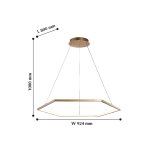 Люстра подвесная Favourite 2103-8P Hexagon