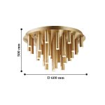 Люстра потолочная Favourite 2104-33U Organ