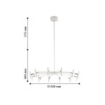 Люстра подвесная Favourite 2122-12P Cornetta