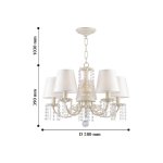 Подвесная люстра Favourite 2129-5P Poletta