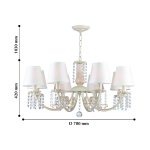 Подвесная люстра Favourite 2129-8P Poletta