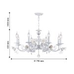 Подвесная люстра Favourite 2134-6P Rosetta