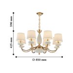 Люстра подвесная Favourite 2137-8P Concordia