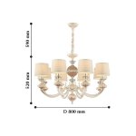 Люстра подвесная Favourite 2141-8P Felicia