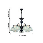 Потолочная люстра Favourite 2153-7PC Baroque