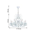 Подвесная люстра Favourite 2157-8P Versailles