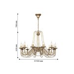 подвесная люстра Favourite 2163-12P Chateau