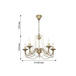 Подвесная люстра Favourite 2163-5P Chateau