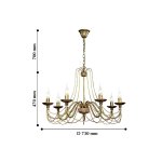 Подвесная люстра Favourite 2163-7P Chateau