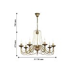 Подвесная люстра Favourite 2163-7P Chateau