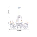 Подвесная люстра Favourite 2164-12P Chateau